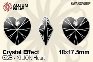 Swarovski Pendant Heart 14mm Quantity 1 Gold Patina 6228 