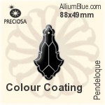 Preciosa Pendeloque (1001) 105x69mm - Colour Coating