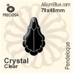 Preciosa Pendeloque (1003) 104x66mm - Clear Crystal