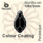 Preciosa Pendeloque (1004) 103x55mm - Colour Coating