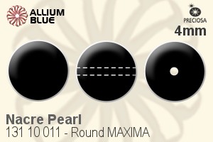 PRECIOSA Round Pearl 1H MXM 4 vanilla