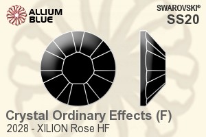 スワロフスキー XILION Rose フラットバック(HF) (2028) SS20 - クリスタル （オーディナリー　エフェクト） アルミニウムフォイル - ウインドウを閉じる