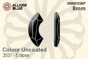 Swarovski Eclipse Flat Back No-Hotfix (2037) 8mm - Colour (Uncoated) Unfoiled