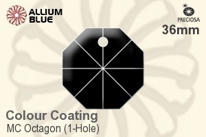 Preciosa MC Octagon (1-Hole) (2571) 36mm - Colour Coating - 关闭视窗 >> 可点击图片