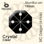 プレシオサ MC Octagon (4-Hole) (2573) 16mm - Metal Coating