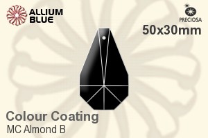 Preciosa MC Almond B (2593) 50x30mm - Colour Coating - 关闭视窗 >> 可点击图片