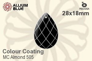 Preciosa MC Almond 505 (2661) 28x18mm - Colour Coating - 关闭视窗 >> 可点击图片