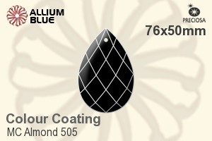 Preciosa MC Almond 505 (2661) 76x50mm - Colour Coating - 關閉視窗 >> 可點擊圖片