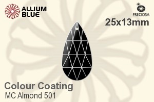 プレシオサ MC Almond 501 (2662) 25x13mm - Colour Coating - ウインドウを閉じる
