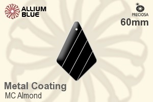 Preciosa MC Almond (2697) 60mm - Metal Coating - Haga Click en la Imagen para Cerrar