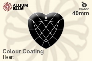 Preciosa Heart (2727) 40mm - Colour Coating