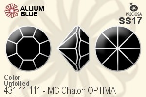 Preciosa MC Chaton OPTIMA (431 11 111) SS17 - Color Unfoiled