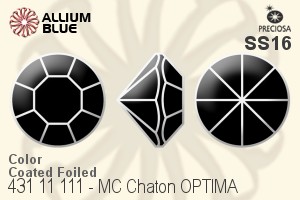 Preciosa MC Chaton (431 11 111) SS16 - Colour (Coated) With Golden Foiling - Haga Click en la Imagen para Cerrar