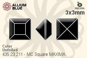 PRECIOSA Square MXM 3x3 jet U