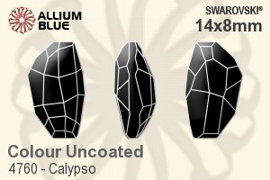Swarovski Calypso Fancy Stone (4760) 14x8mm - Colour (Uncoated) Unfoiled - Click Image to Close