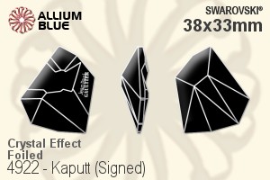 Swarovski Kaputt (Signed) Fancy Stone (4922) 38x33mm - Crystal Effect Unfoiled - Haga Click en la Imagen para Cerrar