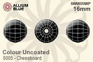 Swarovski Chessboard Bead (5005) 16mm - Colour (Uncoated) - Haga Click en la Imagen para Cerrar