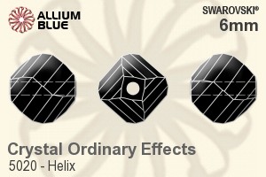 Swarovski Helix Bead (5020) 6mm - Crystal Effect - Haga Click en la Imagen para Cerrar