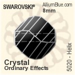 Swarovski Helix Bead (5020) 6mm - Clear Crystal