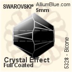 Swarovski Bicone Bead (5328) 6mm - Clear Crystal