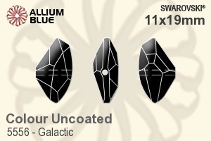 Swarovski Galactic Bead (5556) 11x19mm - Colour (Uncoated) - Click Image to Close