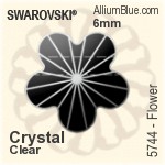 Swarovski Flower Bead (5744) 6mm - Color