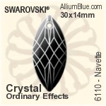 Swarovski Artemis Bead (5540) 12mm - Crystal Effect