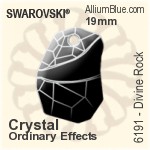 施华洛世奇 Divine Rock 吊坠 (6191) 27mm - Crystal (Ordinary Effects)