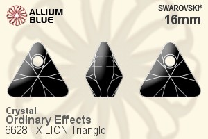 Swarovski XILION Triangle Pendant (6628) 16mm - Crystal Effect