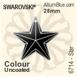 Swarovski Star Pendant (6714) 28mm - Crystal Effect