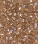 Sparkling Honey Beige Lined Crystal