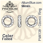 PREMIUM Cosmic Ring Fancy Stone (PM4139) 10mm - Clear Crystal Unfoiled