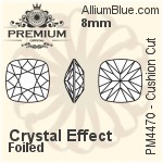 PREMIUM Chaton Sheet (PM62030) 400x240mm - Hotfix With SS8 Stones