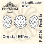 PREMIUM Rondelle Bead (PM5040) 8mm - Color Effect