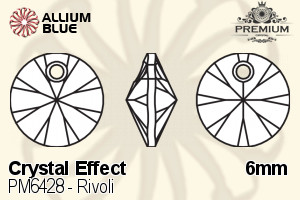 PREMIUM Rivoli Pendant (PM6428) 6mm - Crystal Effect - 关闭视窗 >> 可点击图片