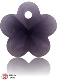PREMIUM CRYSTAL Flower Pendant 12mm Amethyst