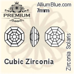 PREMIUM Zirconia Solaris (PM9678) 6mm - Cubic Zirconia