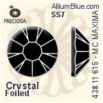 Preciosa MC Chaton Rose MAXIMA Flat-Back Stone (438 11 615) SS9 - Crystal Effect With Dura™ Foiling