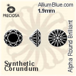 Preciosa Alpha Round Brilliant (RBC) 1.9mm - Nanogems