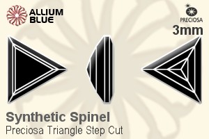 Preciosa Triangle Step (TSC) 3mm - Synthetic Spinel - 关闭视窗 >> 可点击图片