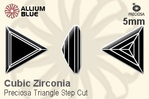 Preciosa Triangle Step (TSC) 5mm - Cubic Zirconia - 關閉視窗 >> 可點擊圖片