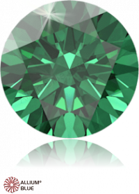 SWAROVSKI GEMS Cubic Zirconia Round Pure Brilliance Green 2.50MM normal +/- FQ 0.500