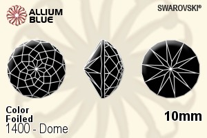 施华洛世奇 Dome (1400) 10mm - 颜色 白金水银底 - 关闭视窗 >> 可点击图片