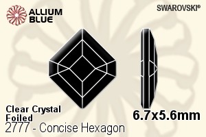 SWAROVSKI 2777 6.7X5.6MM CRYSTAL F