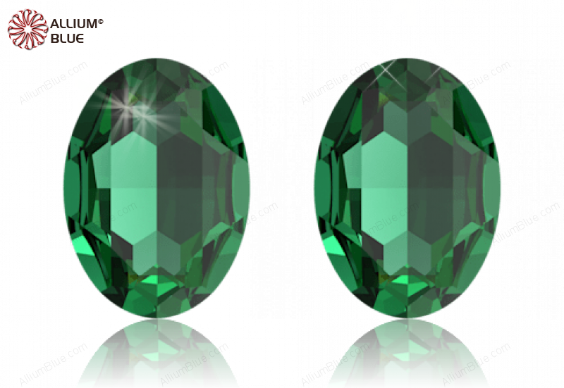 SWAROVSKI 4127 30X22MM MAJESTIC GREEN F