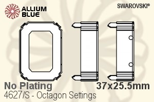 施華洛世奇 Octagon花式石爪托 (4627/S) 37x25.5mm - 無鍍層 - 關閉視窗 >> 可點擊圖片