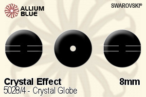 施华洛世奇 Crystal Globe 串珠 (5028/4) 8mm - 白色（半涂层） - 关闭视窗 >> 可点击图片