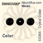 Swarovski Crystal Globe Bead (5028/4) 8mm - Crystal Effect
