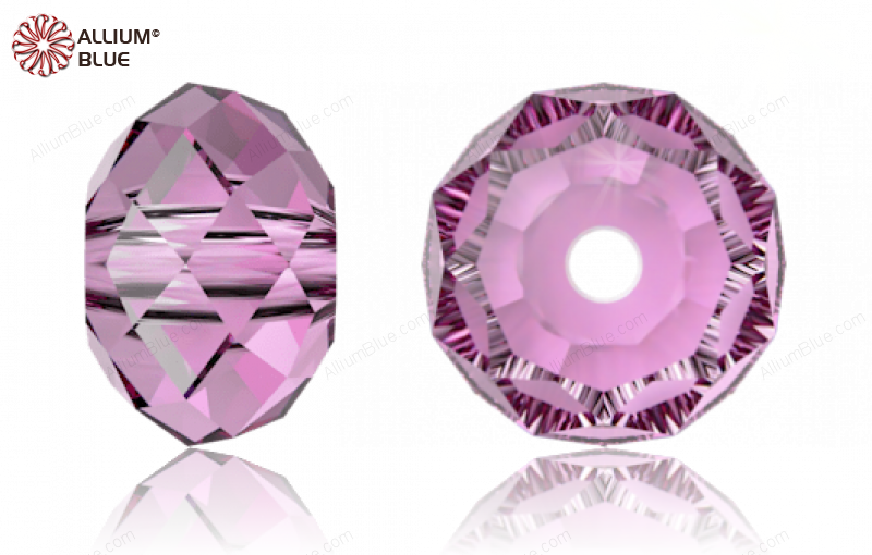 SWAROVSKI 5040 6MM DARK ROSE