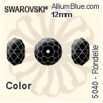 Swarovski Rondelle Bead (5040) 8mm - Color (Full Coated)